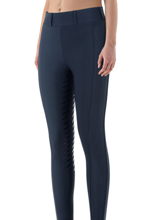 Equiline Leggings d'équitation Full Grip pour femme Ceberfh Navy