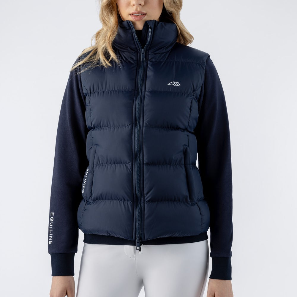 Equiline Bodywarmer Dames Eqvartek Navy Navy