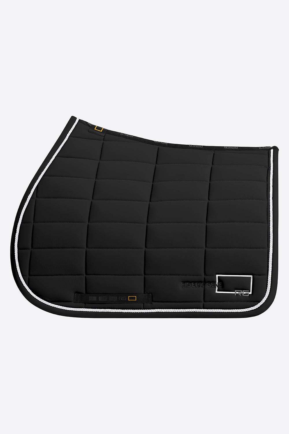 RG Tapis de Selle Jersey Trim Saut Noir