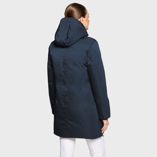 Manteau long matelassé pour femmes Samshield Melyne Navy