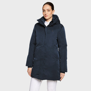 Manteau long matelassé pour femmes Samshield Melyne Navy