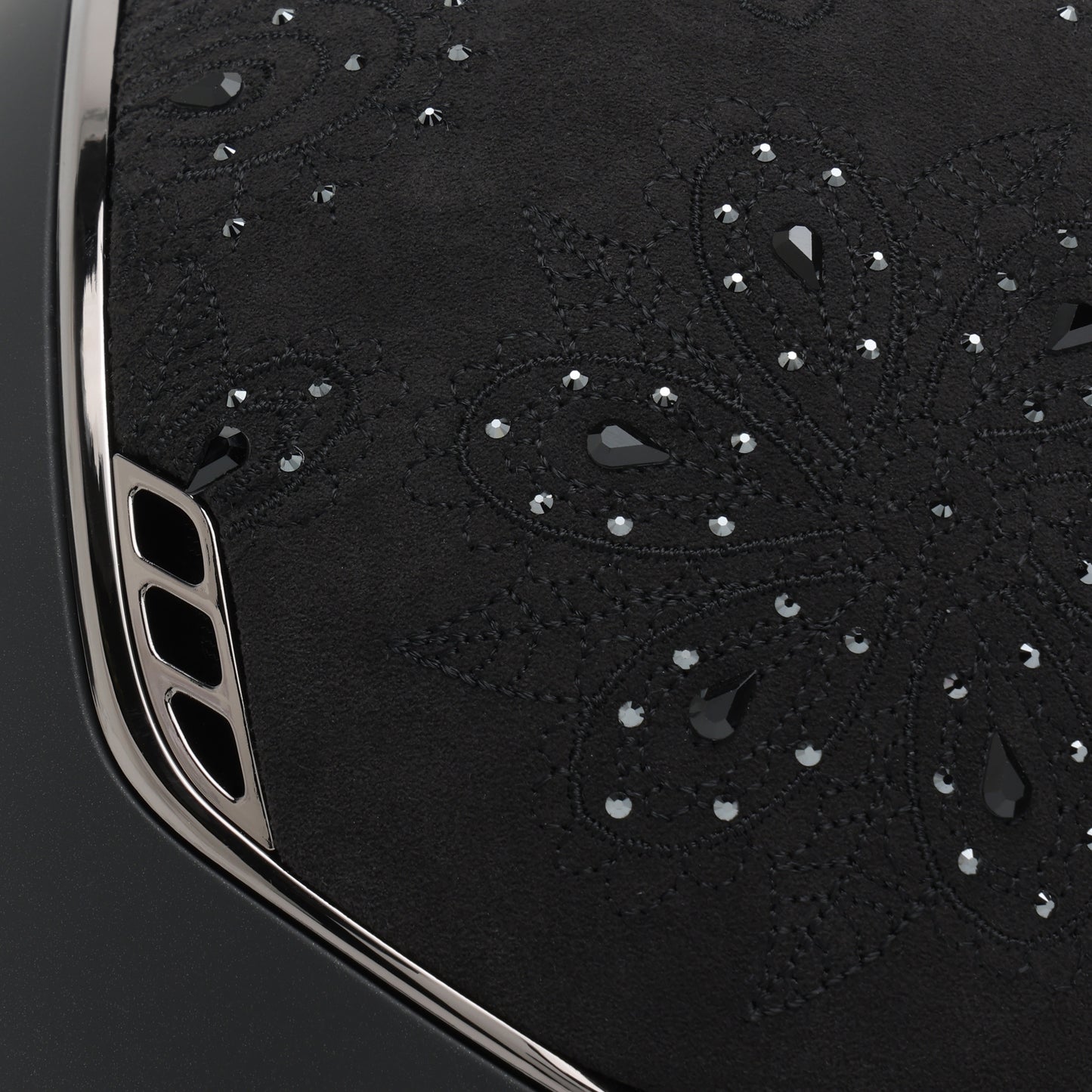 Samshield 2.0 Casque d'équitation Miss Shield Shadowmatt Crystal Bloom Noir