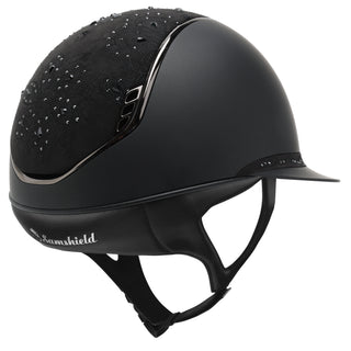 Samshield 2.0 Casque d'équitation Miss Shield Shadowmatt Crystal Bloom Noir