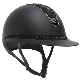Samshield 2.0 Casque d'équitation Miss Shield Shadowmatt Crystal Bloom Noir