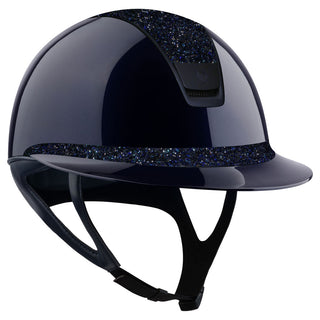 Samshield 2.0 Casque d'équitation Miss Shield Shadowglossy Ultra Fine Rock Cosmic Nights Navy