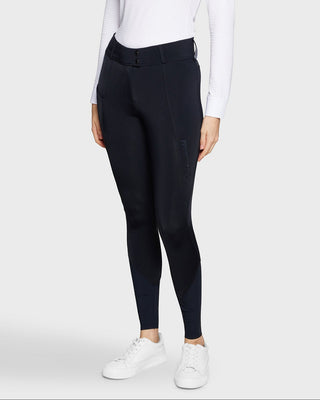 Pantalon d'équitation Samshield à grip genoux pour femmes Tamara Winter Navy