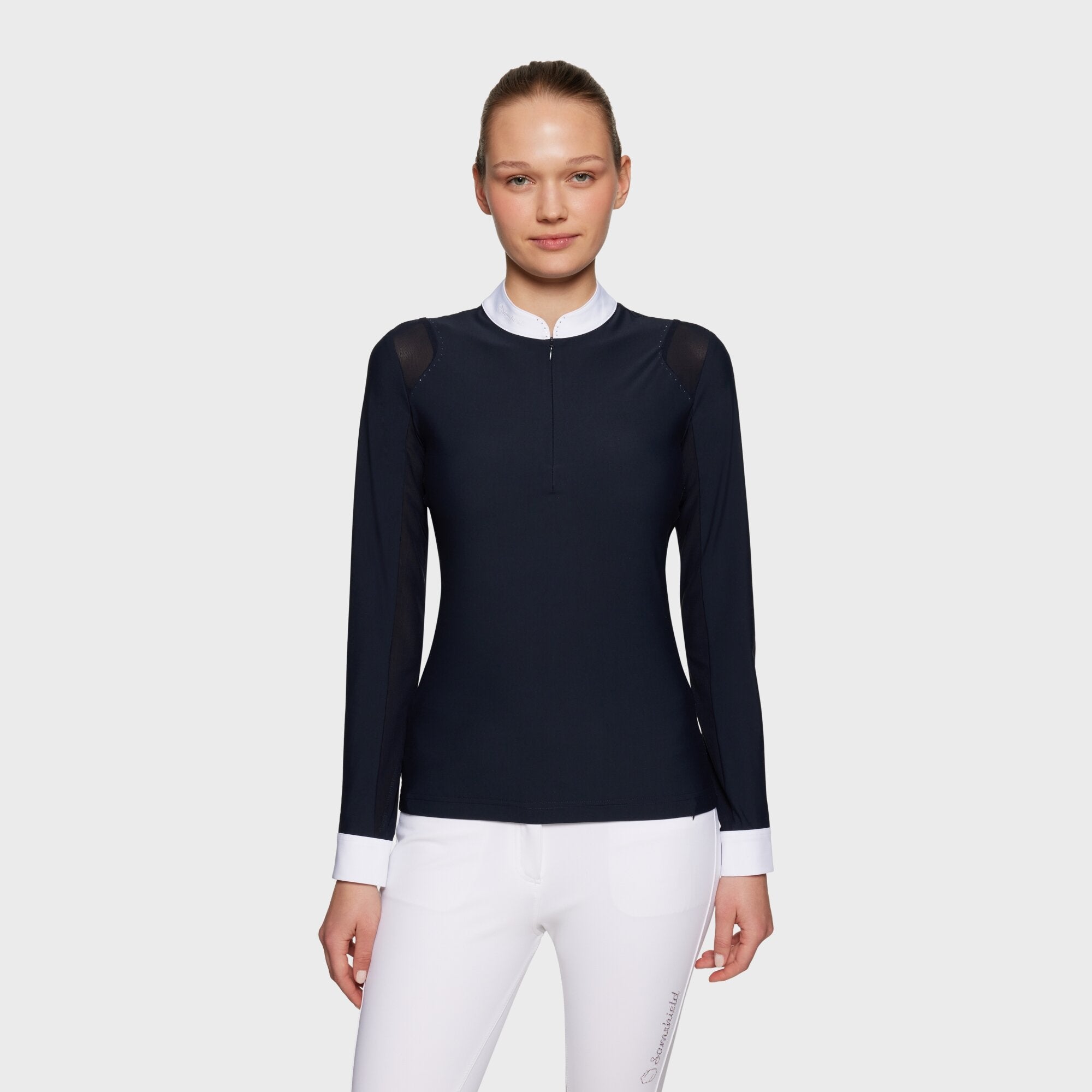 Samshield Wedstrijdshirt Lange Mouwen Dames Ysee Navy Navy