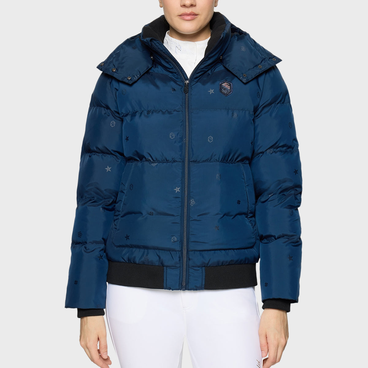 Samshield Blouson Bomber Femme Billie Emblem Edition Galactic Blue