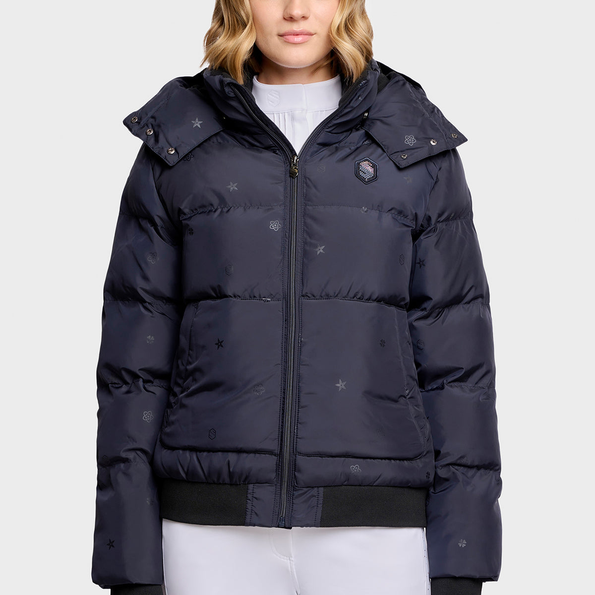 Samshield Blouson Bomber Femme Billie Emblem Edition Navy