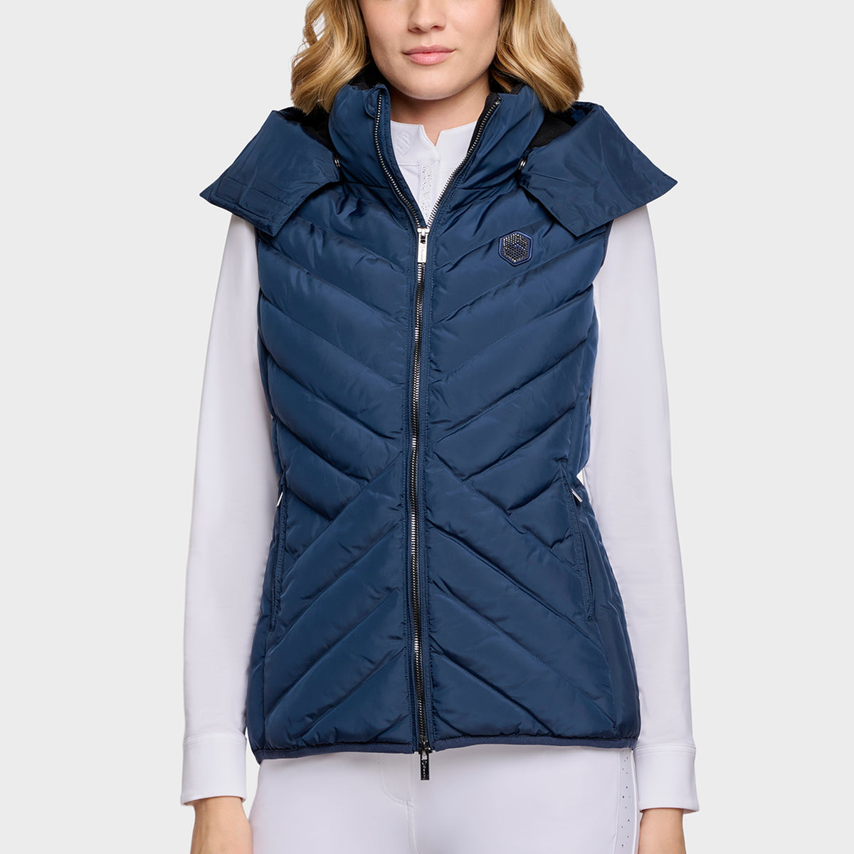 Samshield Doudoune Sans Manches Femme Chamonix Galactic Blue
