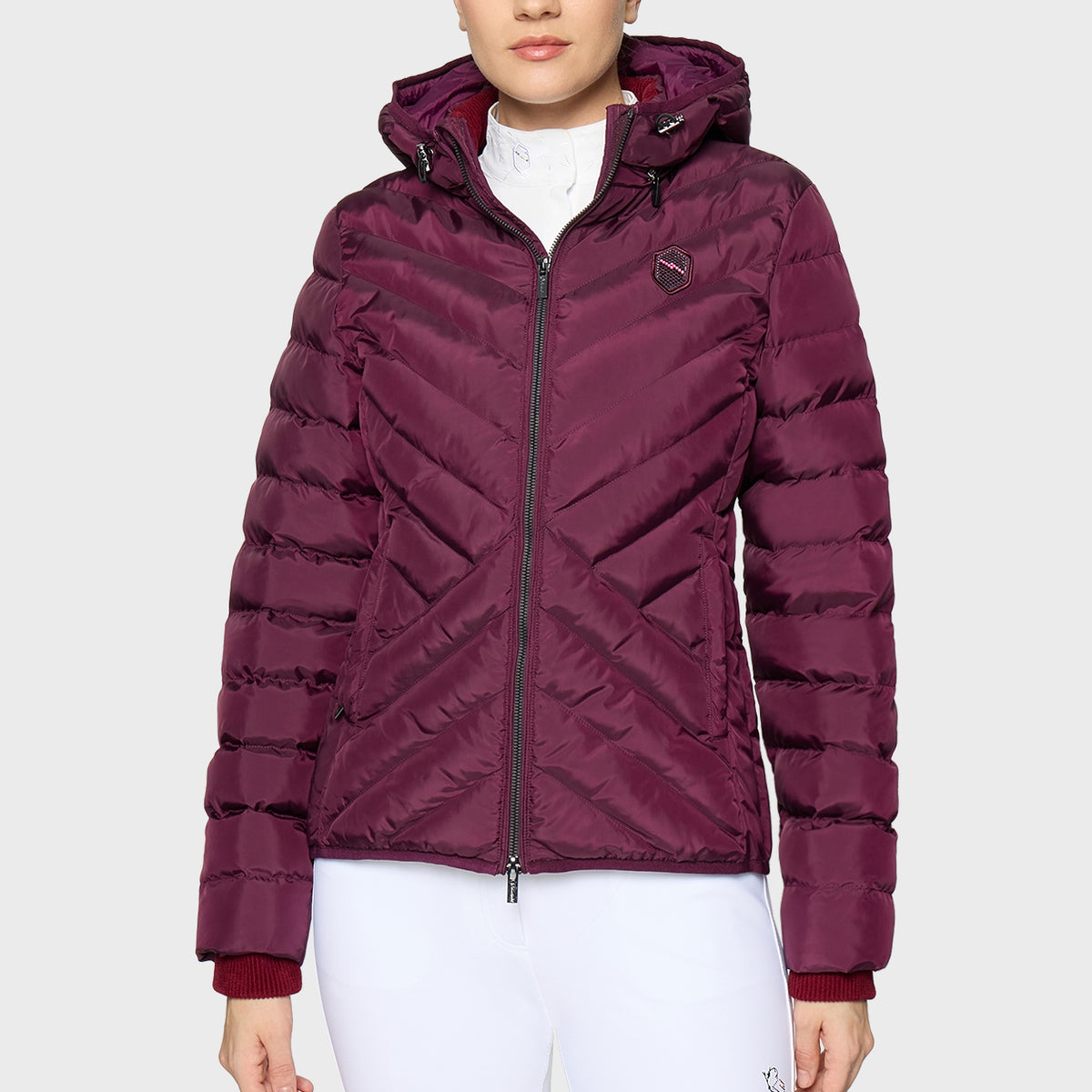 Samshield Winterjas Dames Courchevel Plum Plum
