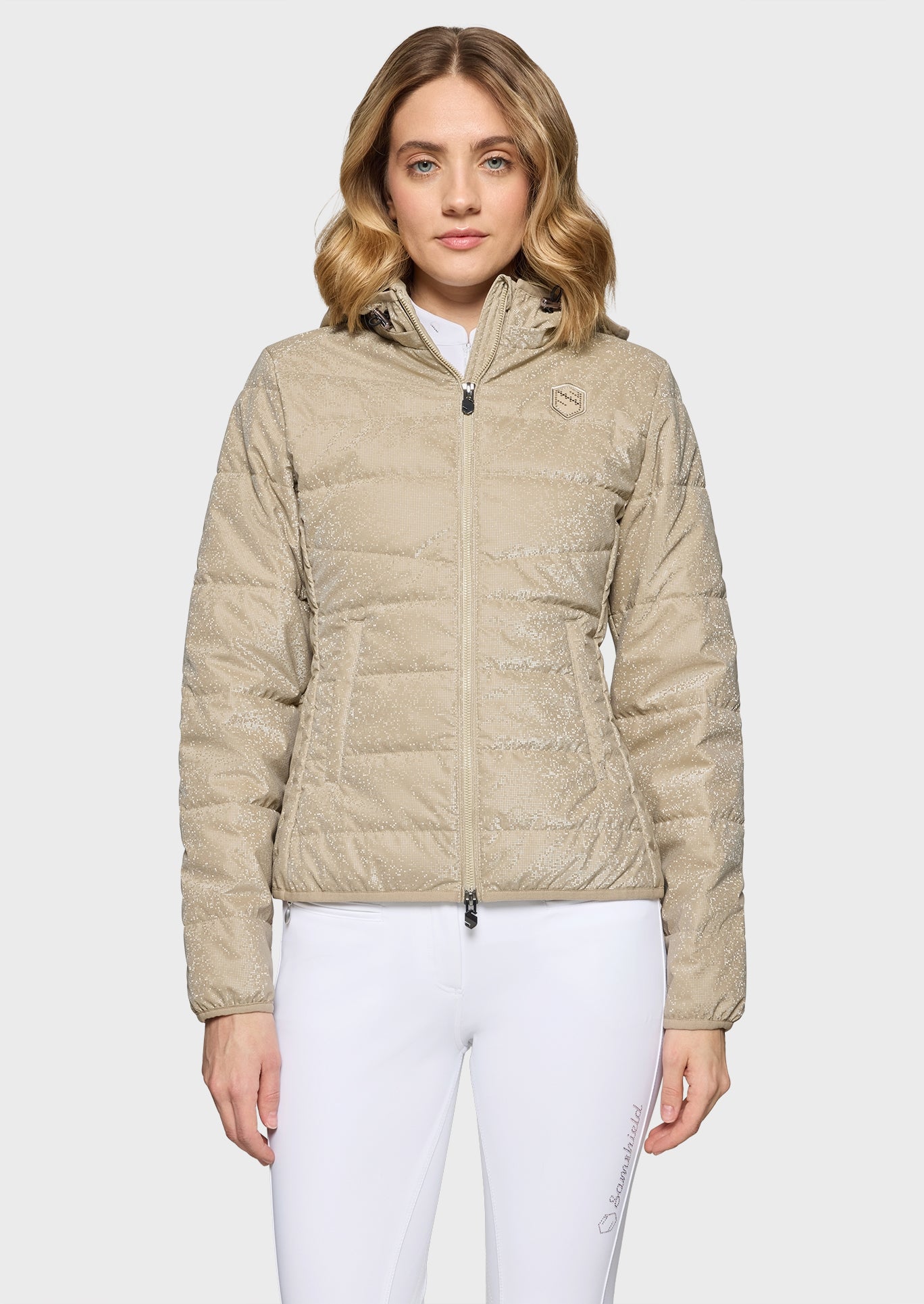 Samshield Puffer Jas Davos Ice Sand Sand