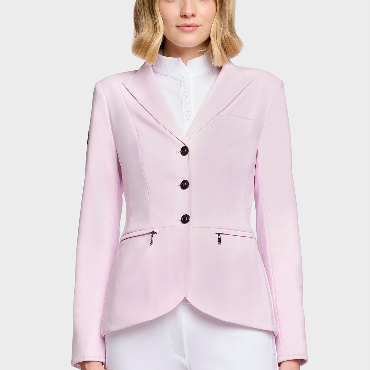 Samshield Veste de Concours Femme Victorine Crystal Fabric Cosmic Pink