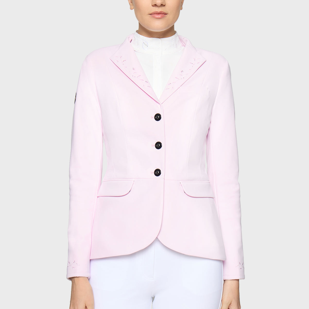 Samshield Veste de Concours Femme Victory Floral Cosmic Pink