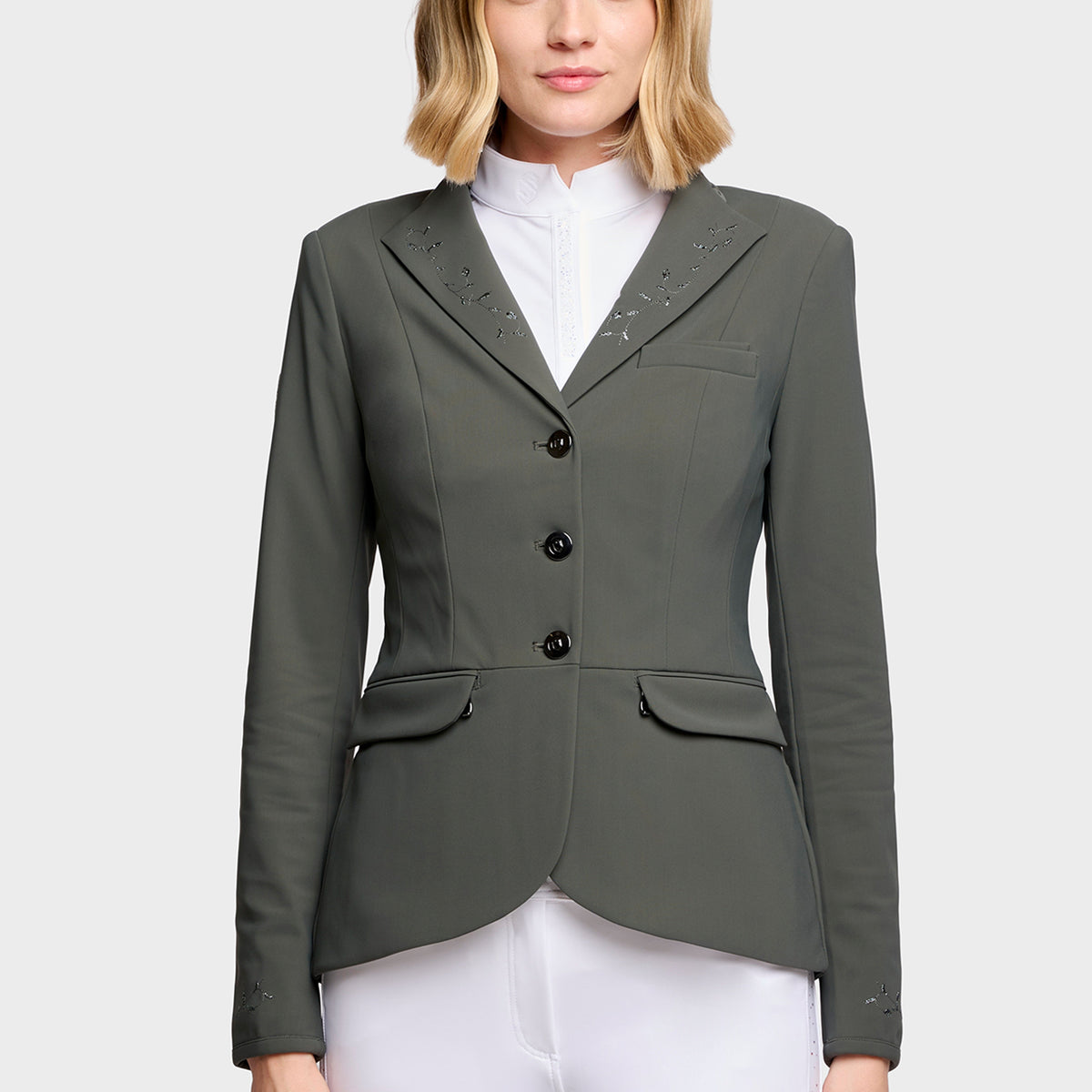 Samshield Veste de Concours Femme Victory Floral Dark Forest