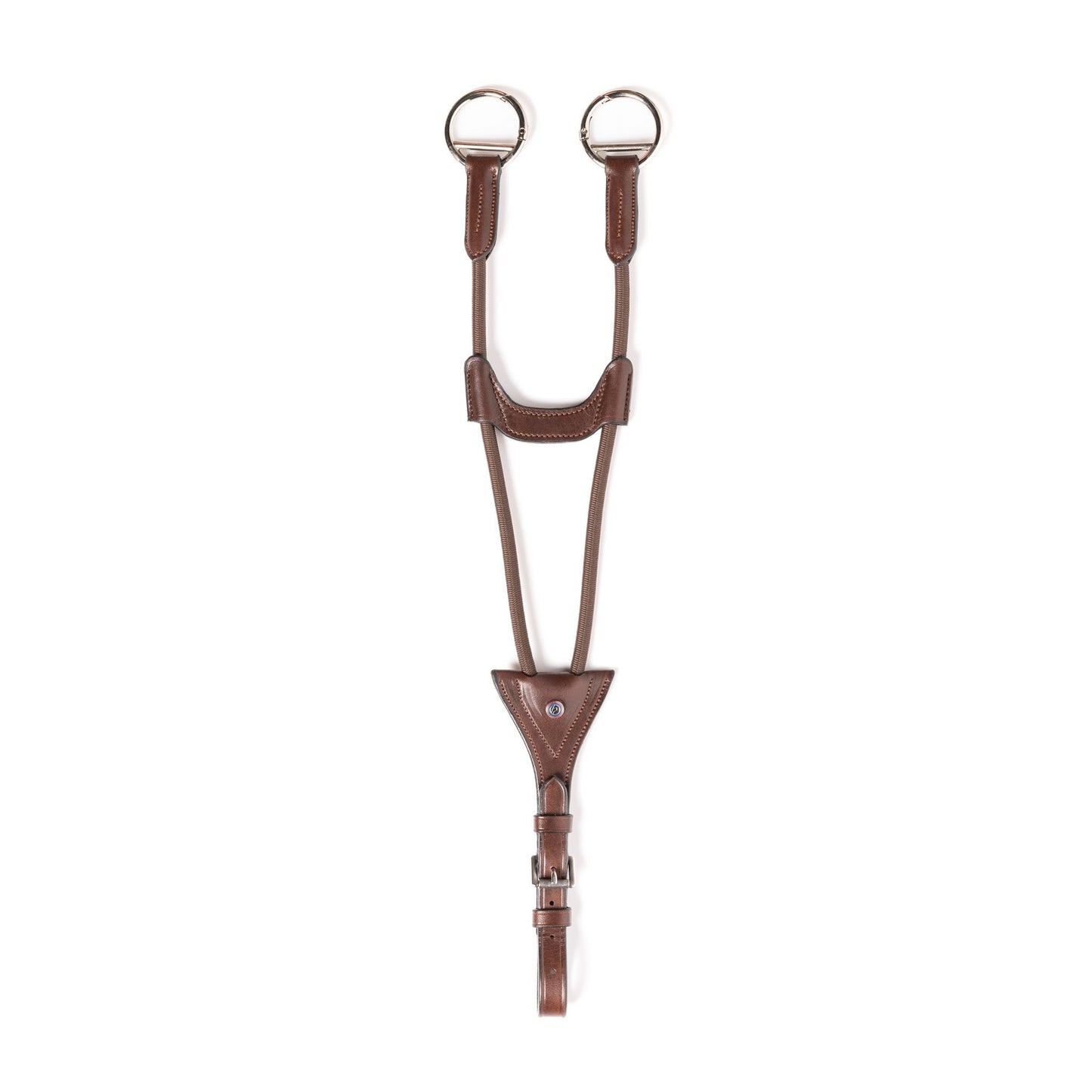CONFIANCE Fourche de martingale élastique Valkenswaard boucles en argent Marron