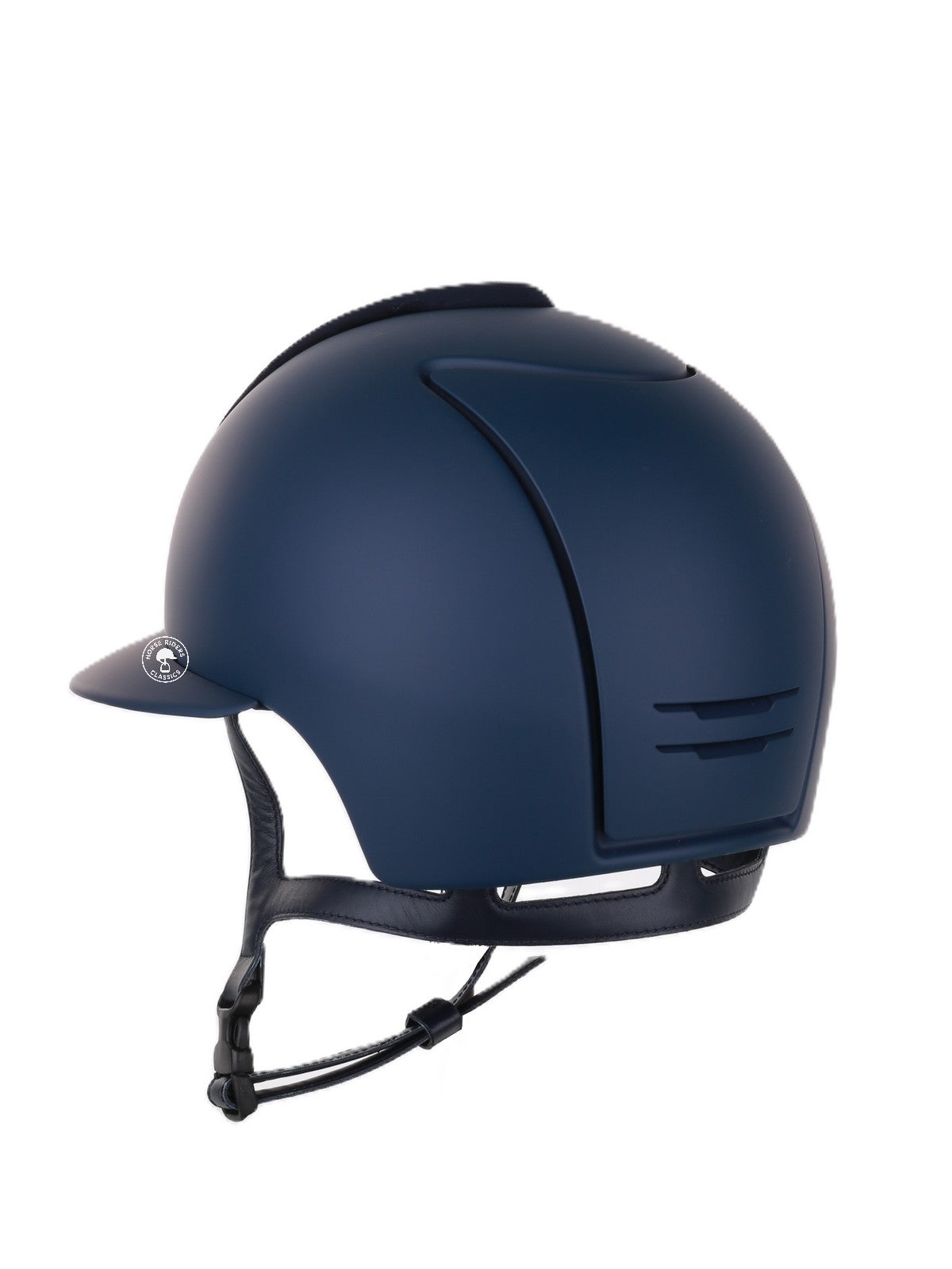 Casque Kep Italia Cromo 2.0 Matt Polo RAW Frame Suede Insert Bleu