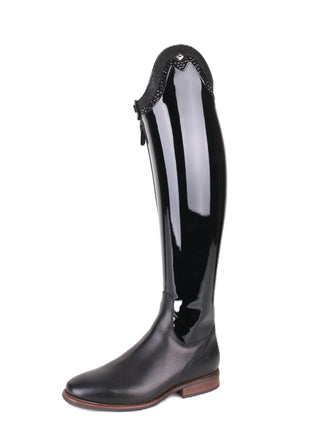 De Niro bottes d’équitation Bellini Custom Patent Noir 39 MA S