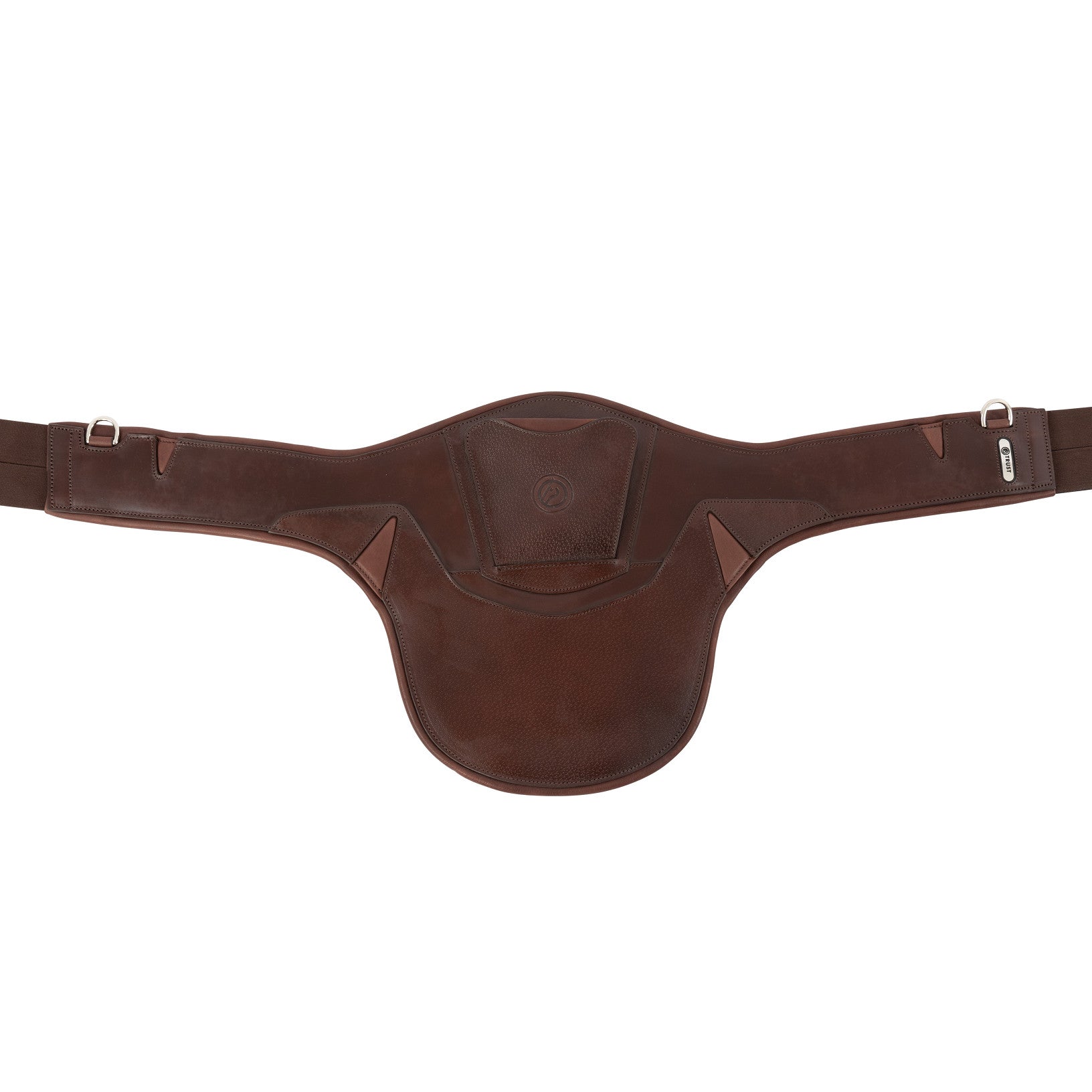 TRUST Singel Buikflap Hagen bruin-zilver