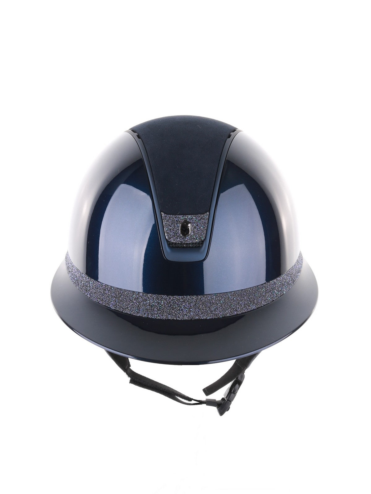 Samshield 2.0 Casque d'équitation Miss Shield Shadowglossy Navy Blason FB Cristal Paradise Shine