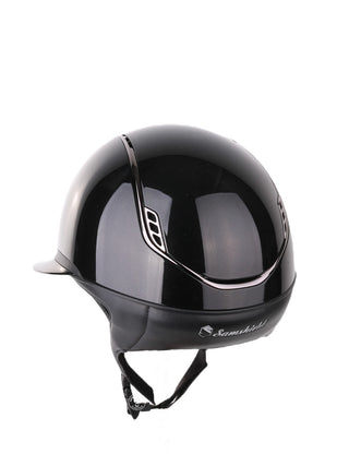 Samshield 2.0 Casque d'équitation Miss Shield Shadowglossy 5 crystals Noir