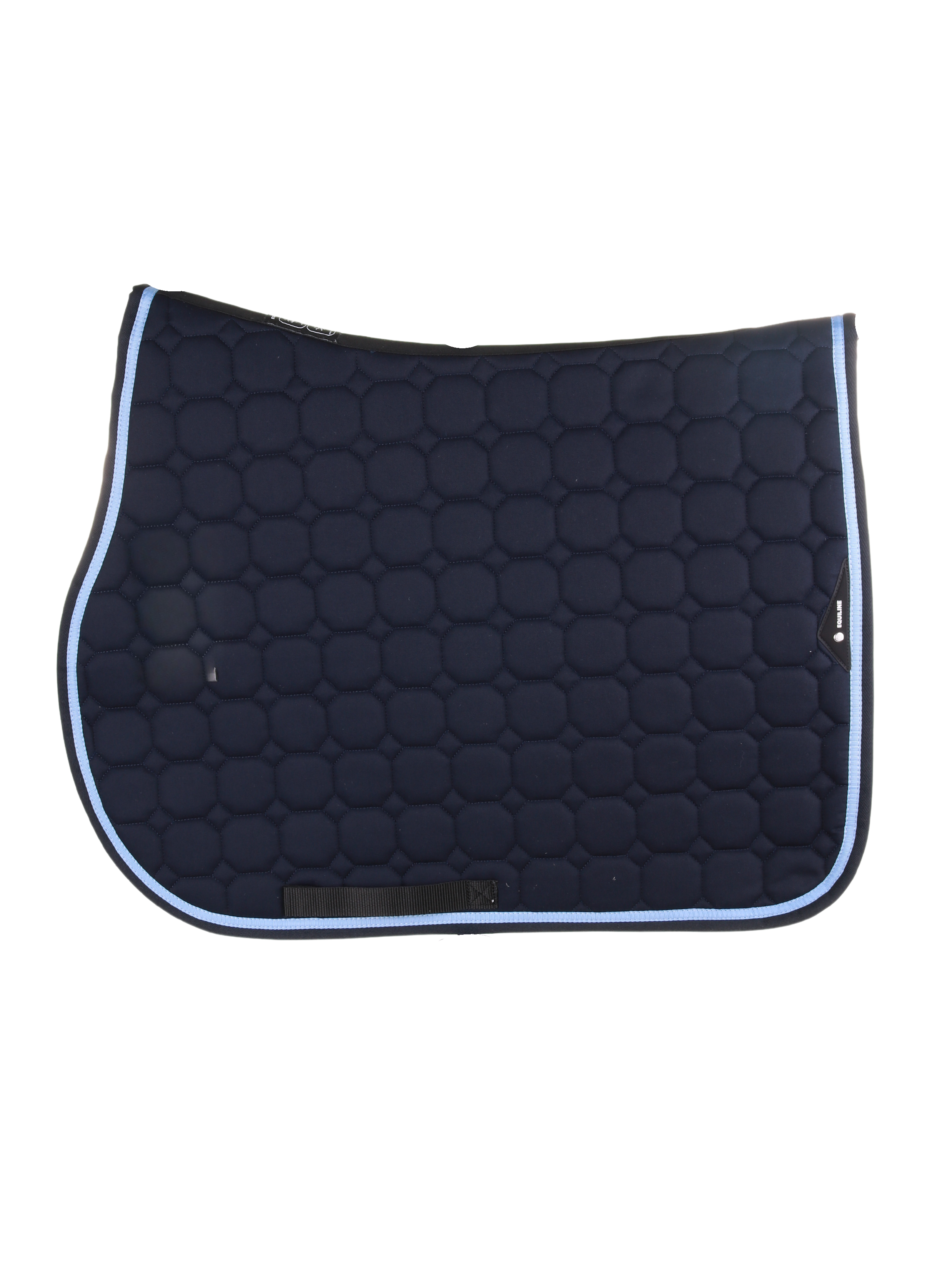 Equiline zadeldekje Octagon Navy-Lichtblauw