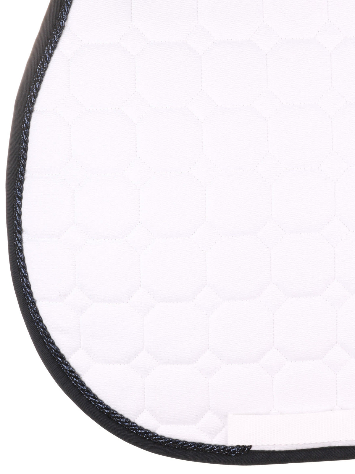 Tapis de selle Equiline Octagon Blanc-Navy