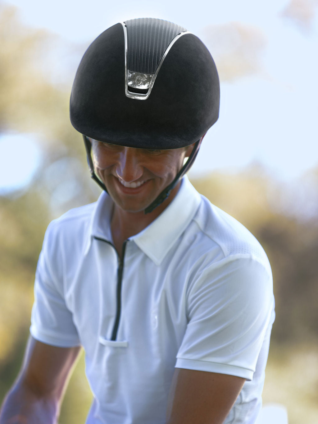 Samshield 2.0 Premium Standard Paardrijhelm Zwart Zwart