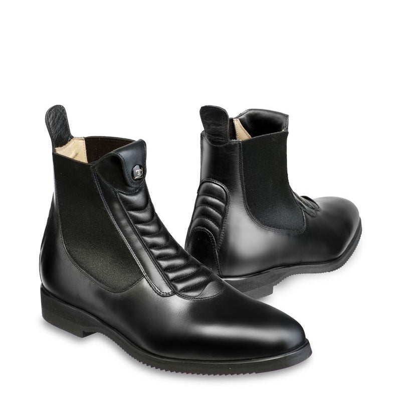 Tucci jodphur paardrijschoenen kalfsleder Harl Zwart Zwart