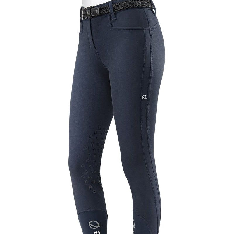 Eqode rijbroek dames knie-grip Delma Blauw Blauw NL40–I44