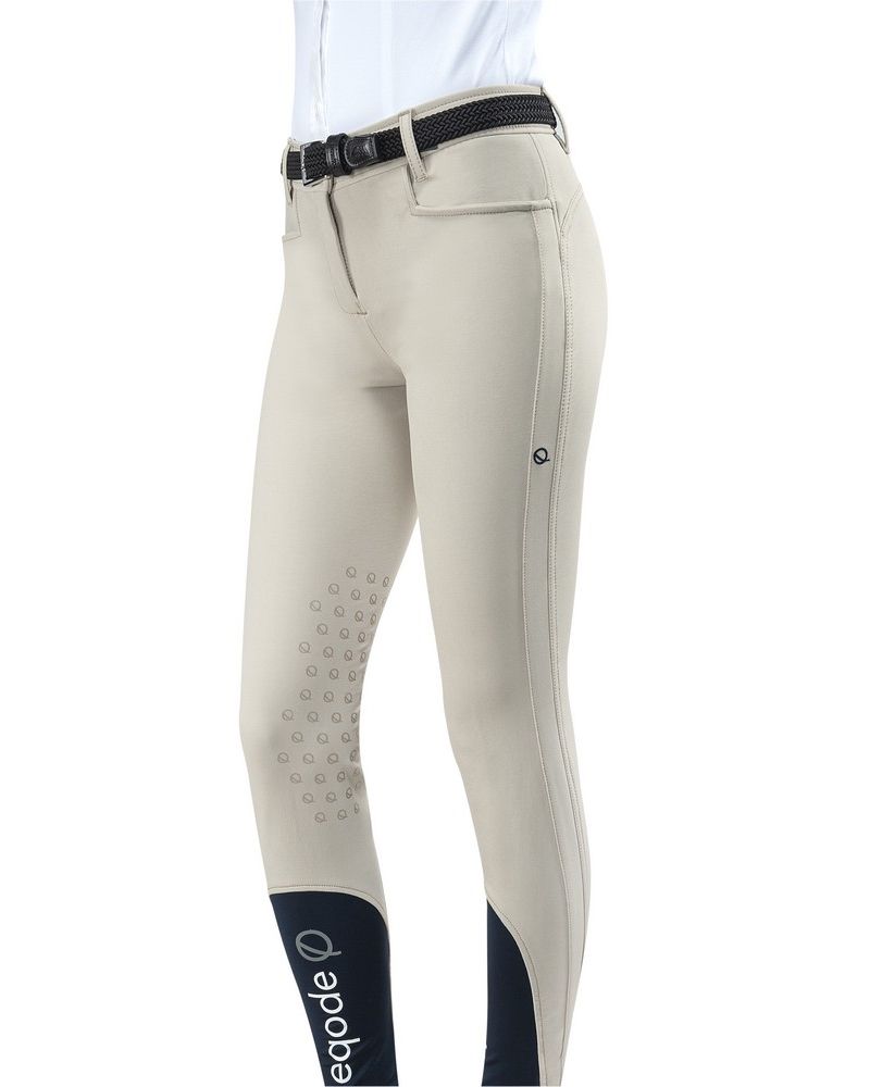 Eqode rijbroek dames knie-grip Delma Beige Beige NL36–I40