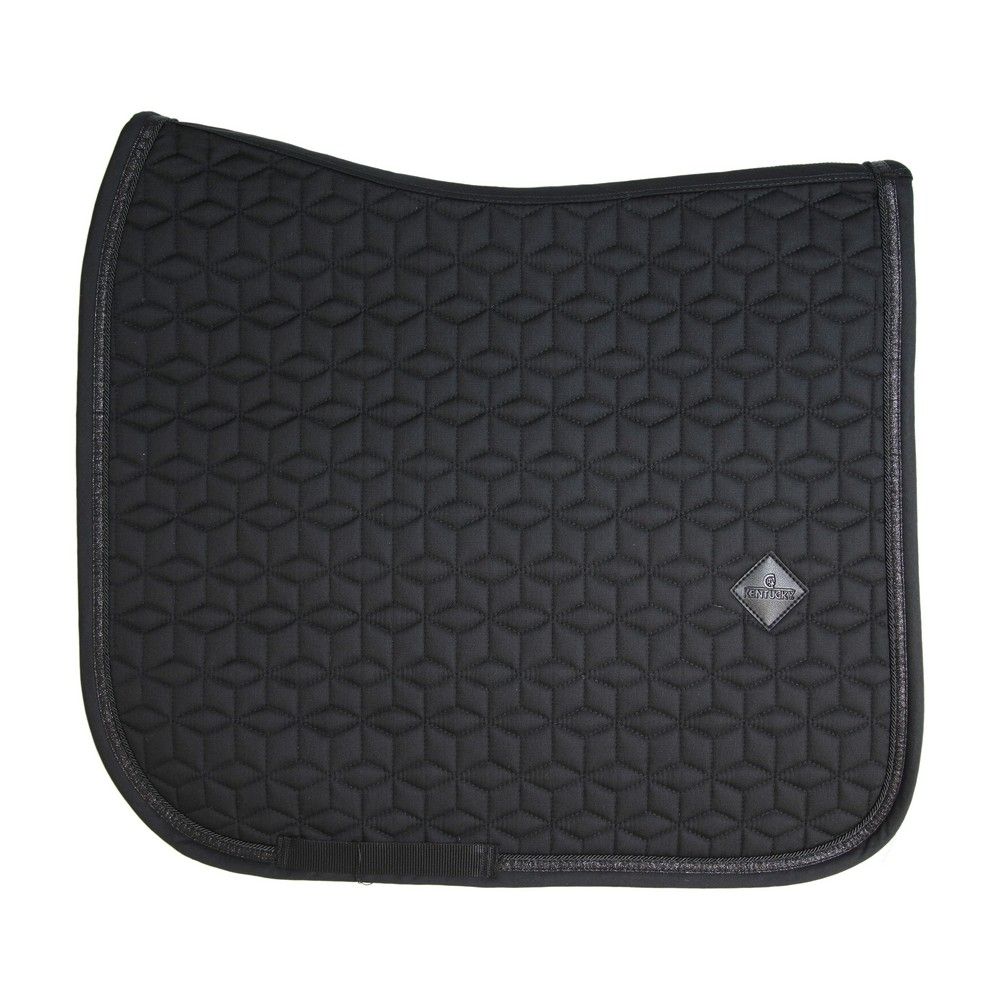 Kentucky Horsewear Tapis de selle Glitter Rope Dressage noir