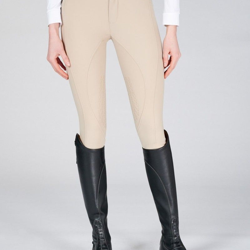 Vestrum rijbroek knie-grip dames Syracuse beige Beige NL40–I44