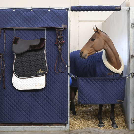 Kentucky Horsewear Stalpoort Diamond Quilt blauw