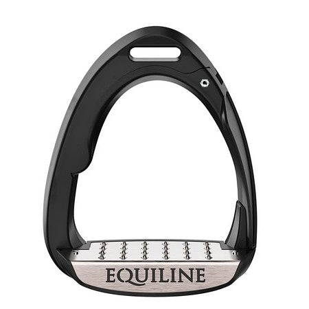 Equiline X Cel veiligheidsstijgbeugels Zwart Springen
