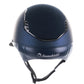 Samshield 2.0 Casque d'équitation Miss Shield Alcantara Chrome Noir Marine