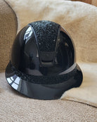 Samshield 2.0 Paardrijhelm Miss Shield Shadowglossy Ultra Fine Rock Zwart