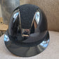 Samshield 2.0 Casque d'équitation Miss Shield Shadowglossy Crystal Fabric Noir