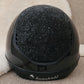 Samshield 2.0 Casque d'équitation Miss Shield Shadowglossy Ultra Fine Rock 5 x Swat Noir