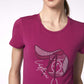 T-shirt à manches courtes pour femmes Vestrum Okinawa Cyclamen