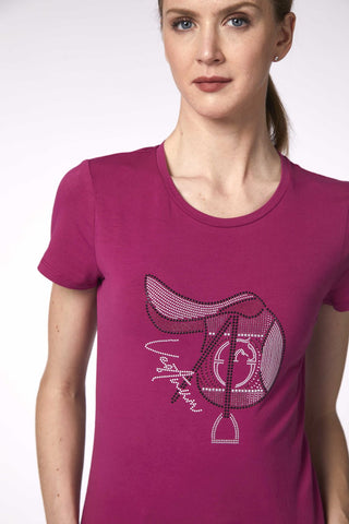 T-shirt à manches courtes pour femmes Vestrum Okinawa Cyclamen