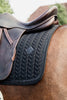 Kentucky Horsewear Tapis de selle Glitter Stone Dressage Noir