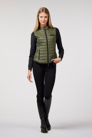 Veste matelassée Vestrum pour femmes Cattolica Ivy Green