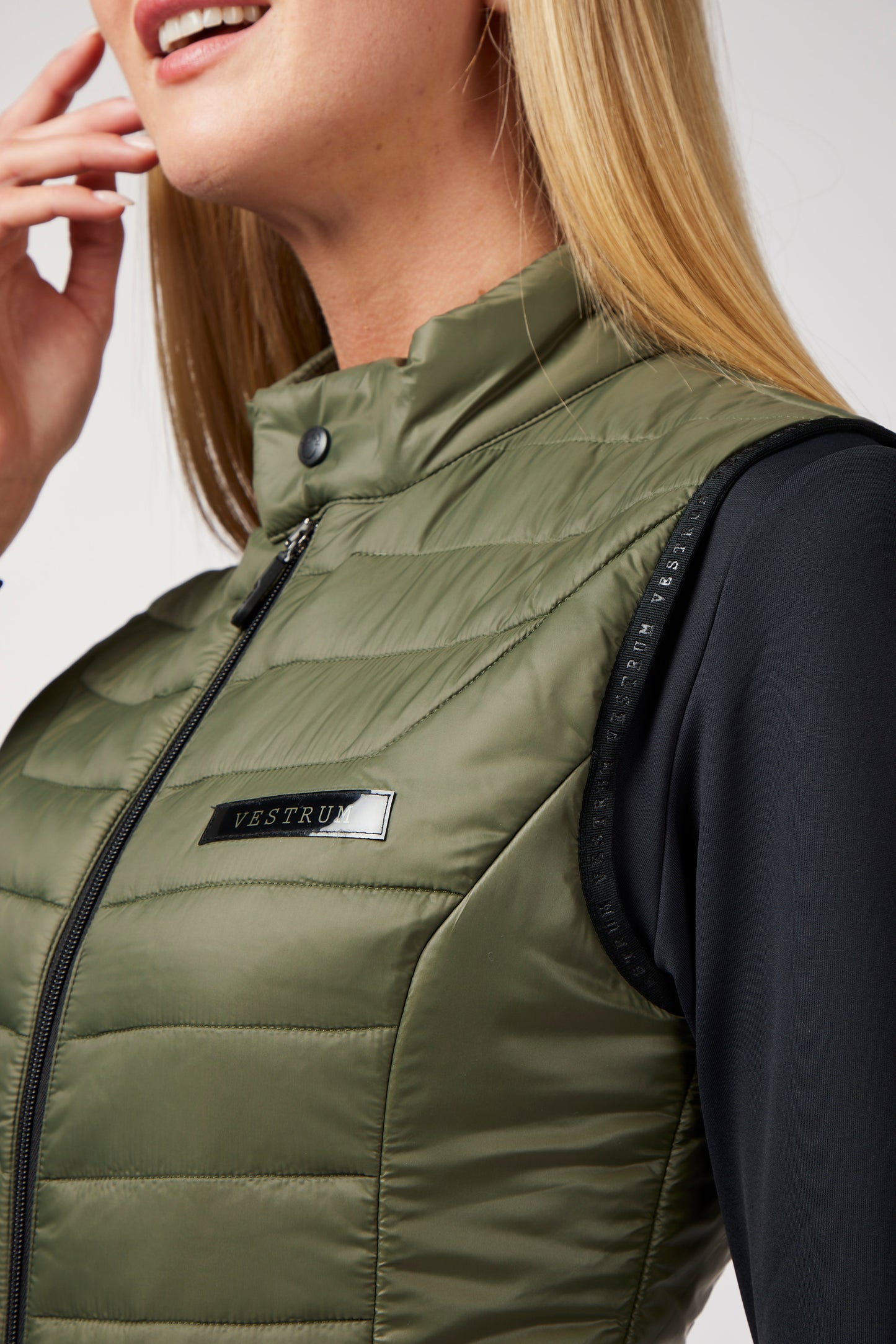 Veste matelassée Vestrum pour femmes Cattolica Ivy Green