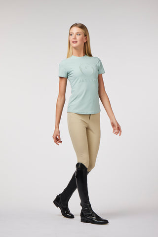 T-shirt à manches courtes pour femmes Vestrum Training top Vieste Frosty Green