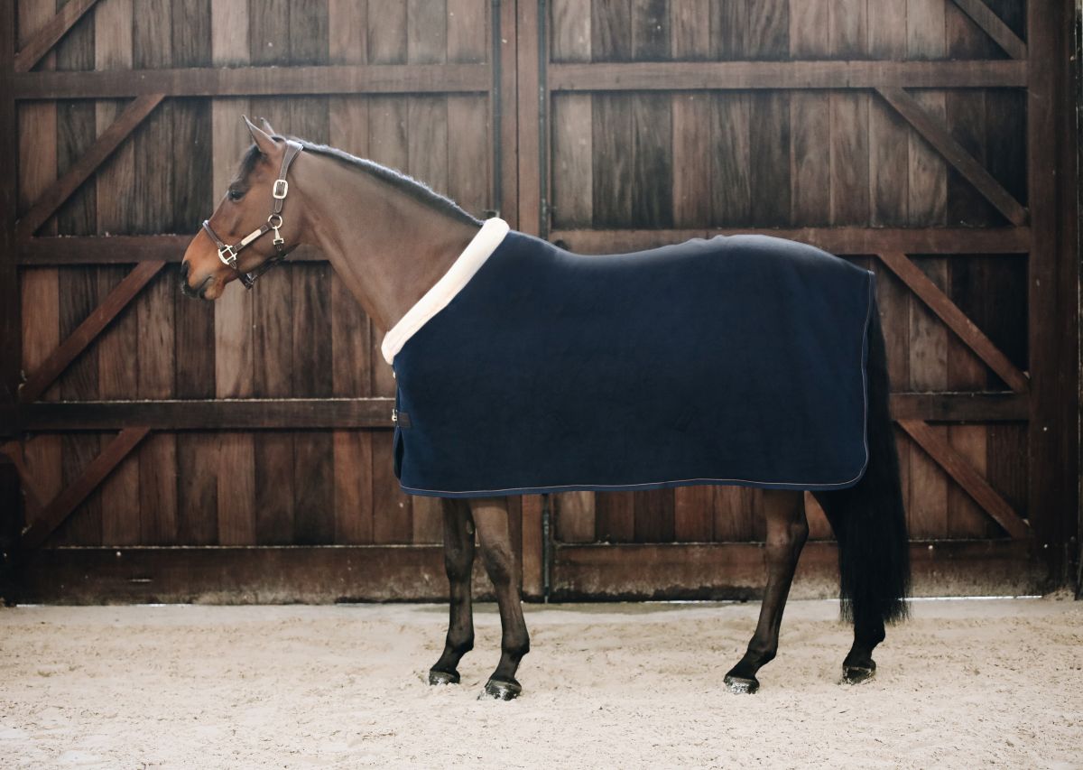 Kentucky Horsewear Fleecedeken Show Heavy Navy