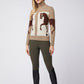 Vestrum pull tricoté Femme Ixelles Sabbia-Marrone