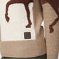 Vestrum pull tricoté Femme Ixelles Sabbia-Marrone