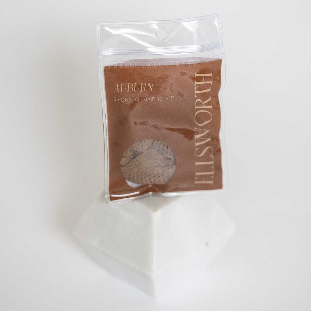 Ellsworth haarnetje Auburn (set van 2 stuks)