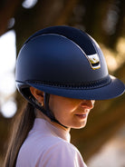 Samshield 2.0 Paardrijhelm Miss Shield Shadowmatt Tiara FB Navy